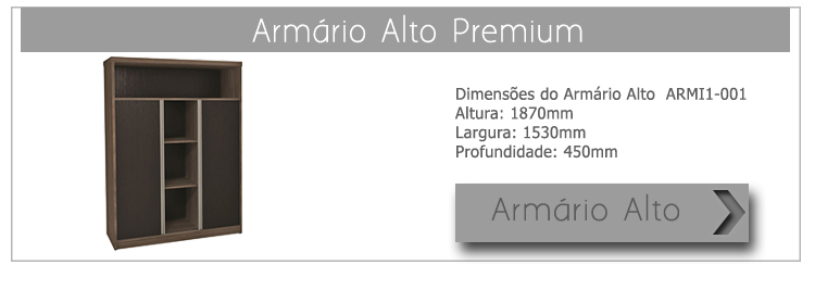 Armário Diretor Executivo Facility Aberto