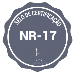 Selo de certificação de qualidade ergonôminca NR-17